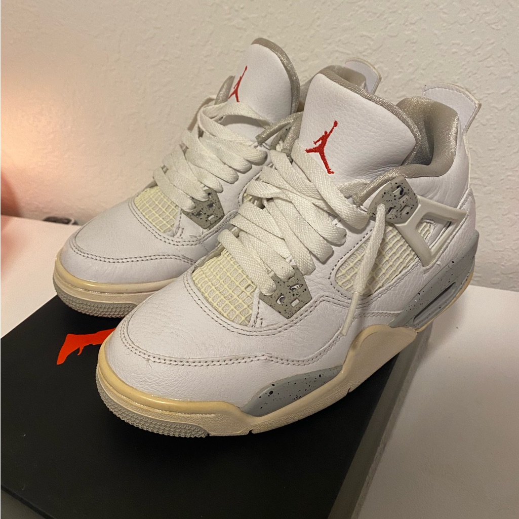 Jordan 4 White Oreo Gs